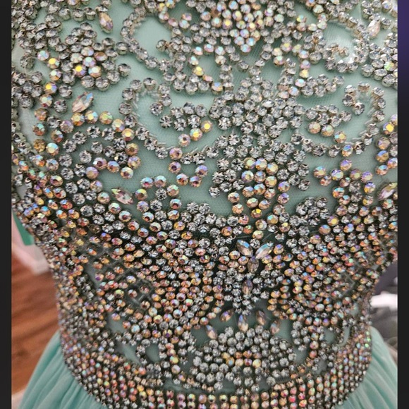 Custom Pageant Ball Gown - Picture 3 of 3